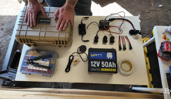 How to Build a DIY Portable Power Station with an Apache Case & Lithium Battery