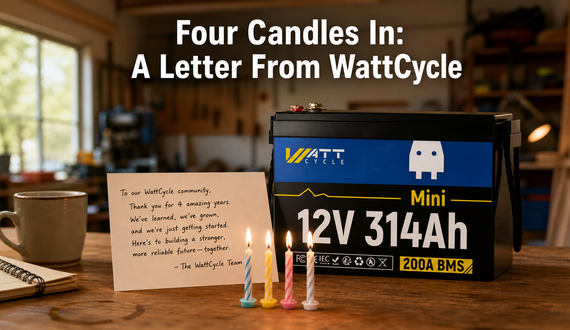 Four Candles In: A Letter From WattCycle