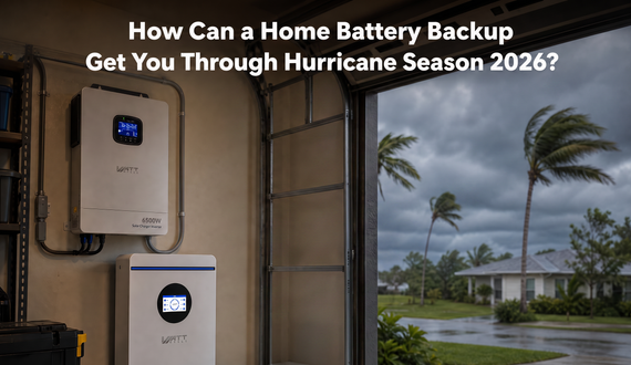 How Can a Home Battery Backup Get You Through Hurricane Season 2026?